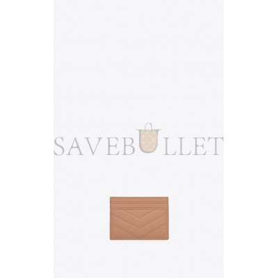 YSL CASSANDRE MATELASSÉ CARD CASE IN GRAIN DE POUDRE EMBOSSED LEATHER 423291BOW019830 (10.5*7.5*0.5cm)
