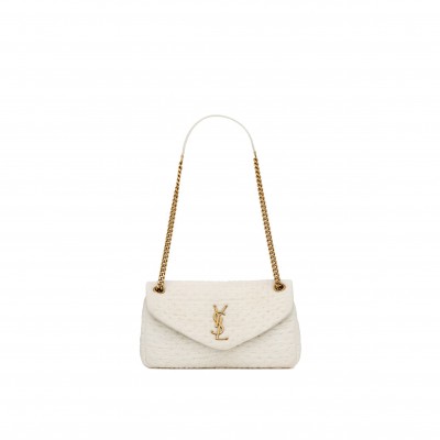 YSL CALYPSO IN ORGANZA AND LAMBSKIN 734153FABJ19288 (26*14*7cm)