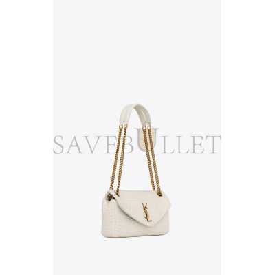 YSL CALYPSO IN ORGANZA AND LAMBSKIN 734153FABJ19288 (26*14*7cm)