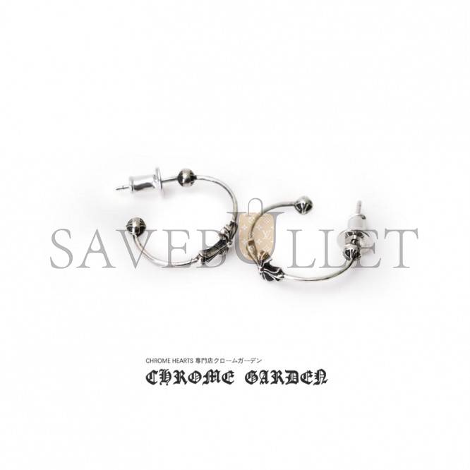 CHROME HEARTS SKINNY BANGLE BABYFAT EARRING