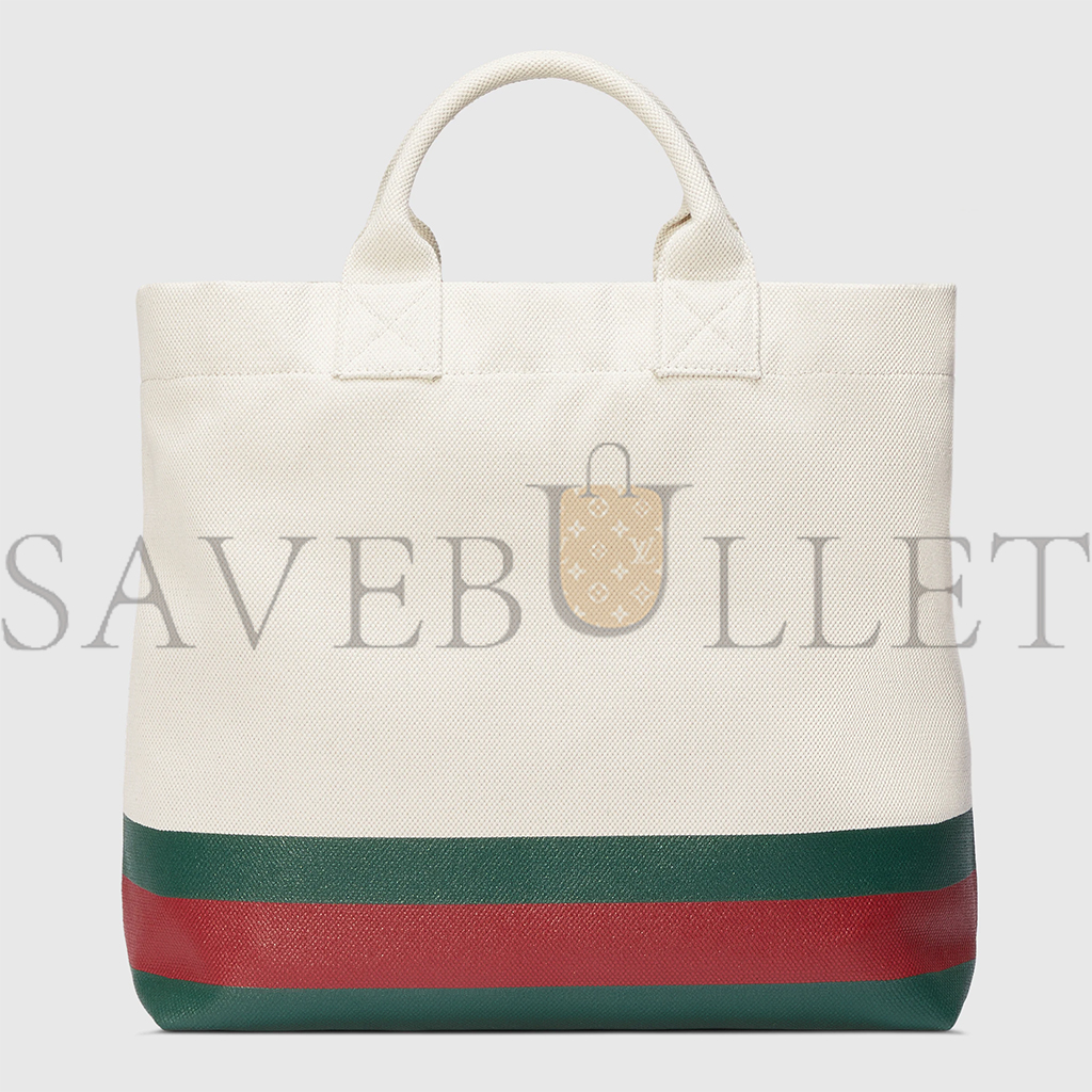 GUCCI CANVAS TOTE BAG WITH EMBOSSED DETAIL 782741  (40*38*17cm)