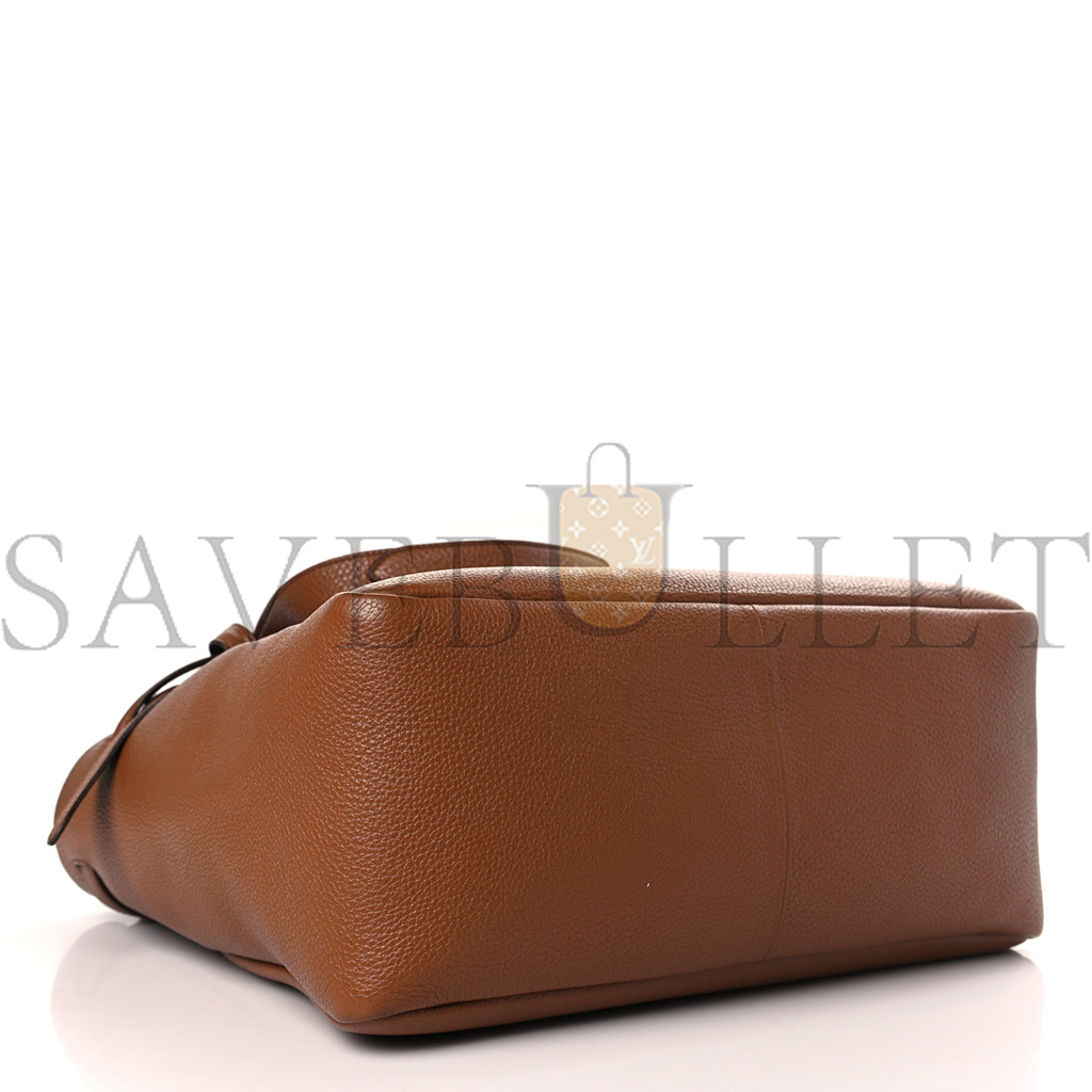 PRADA VITELLO DAINO FLOU DYNAMIQUE TOTE COGNAC (32*27*14cm) PRADA VITELLO DAINO FLOU DYNAMIQUE TOTE COGNAC (32*27*14cm)