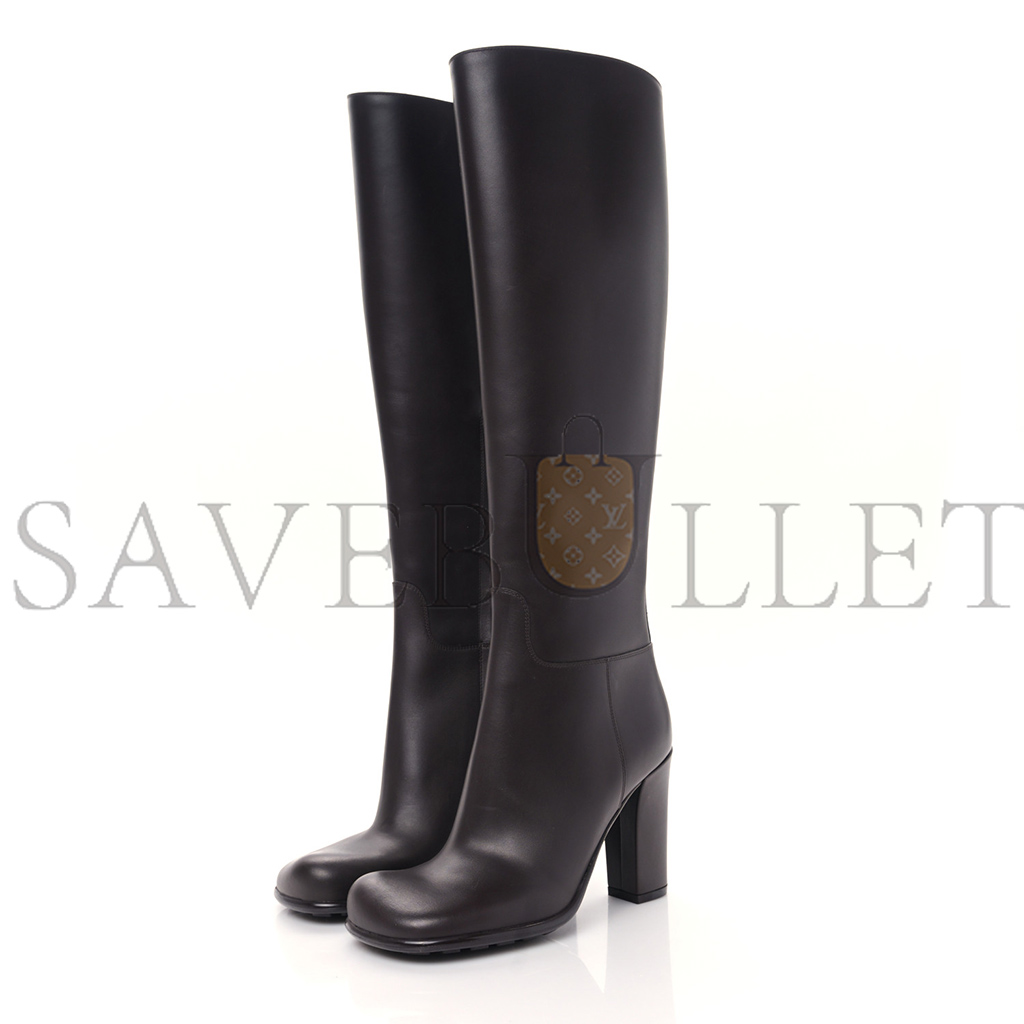 BOTTEGA VENETA CALFSKIN STORM KNEE HIGH BOOTS 35 