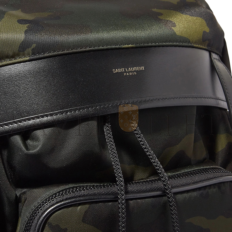 YSL CITY MULTI-POCKET BACKPACK IN SMOOTH LEATHER 215473399 (42*34*22cm)