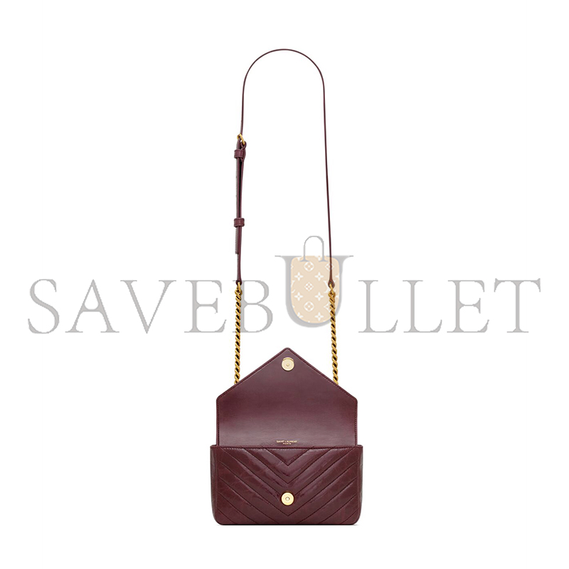 YSL COLLEGE MINI IN SHINY LEATHER 779430DZH076193 (20*13*3cm) YSL COLLEGE MINI IN SHINY LEATHER 779430DZH076193 (20*13*3cm)
