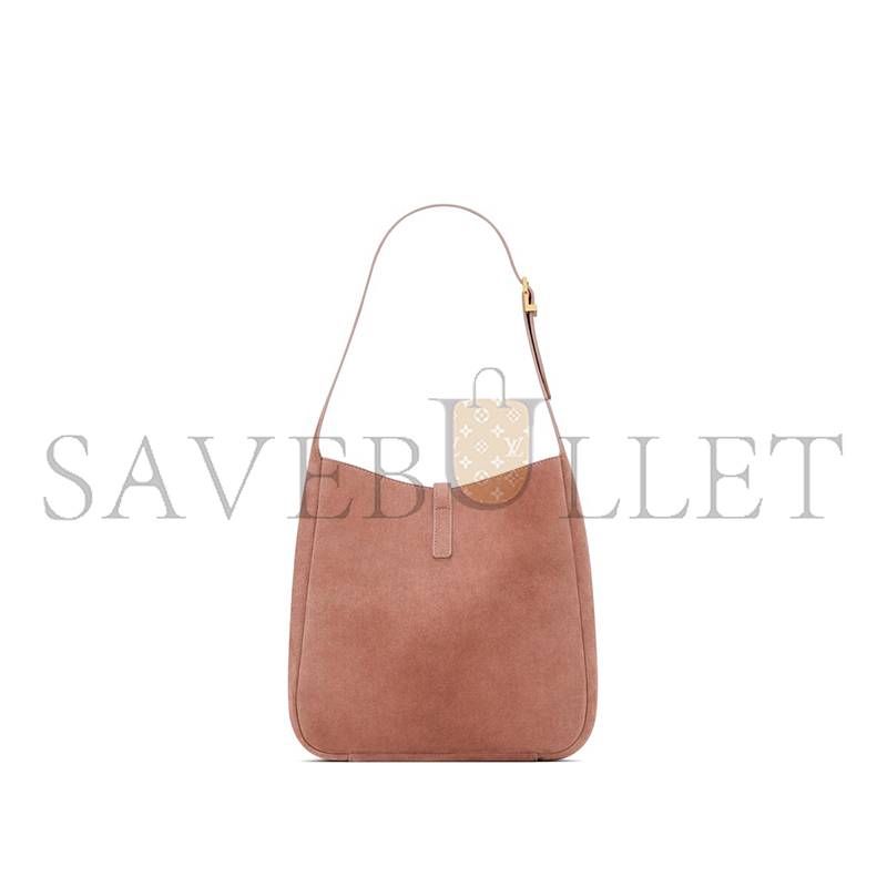 YSL LE 5 À 7 SUPPLE SMALL IN SUEDE 7139381U80W5922 (23*22*8.5cm)