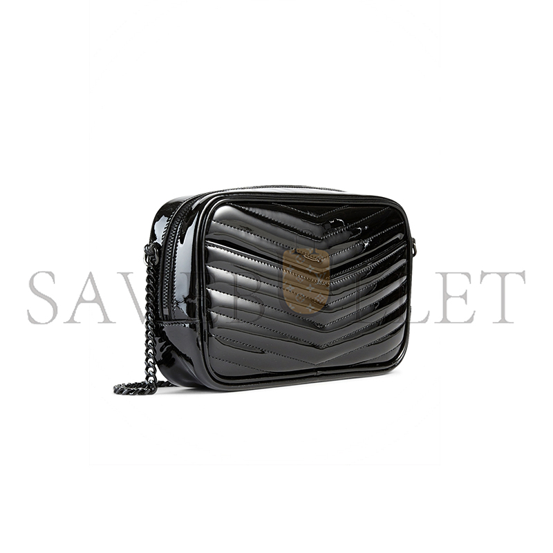 YSL MINI LOU CAMERA BAG BLACK 3615092136925 (19*10.5*5cm)