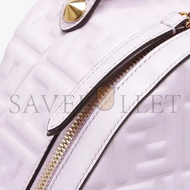 FENDI FF MOTIF EMBOSSED MINI BACKPACK 8BZ038A72VF1BZ4 (25*21*10cm)