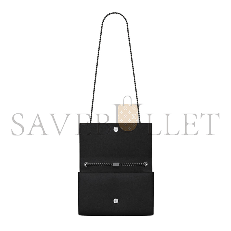 YSL KATE MEDIUM IN GRAIN DE POUDRE EMBOSSED LEATHER 364021BOW0U1000 (24*14.5*5.5cm) YSL KATE MEDIUM IN GRAIN DE POUDRE EMBOSSED LEATHER 364021BOW0U1000 (24*14.5*5.5cm)