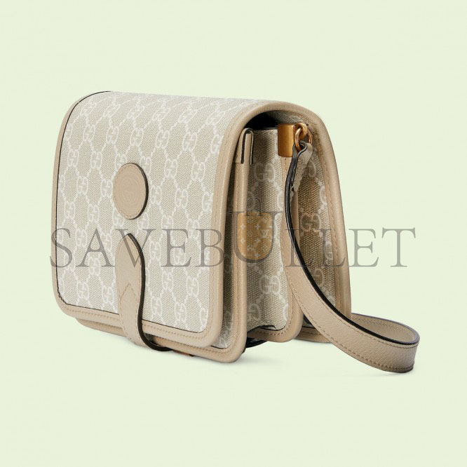 GUCCI MINI SHOULDER BAG WITH INTERLOCKING&G  671620 （20*17*8cm）