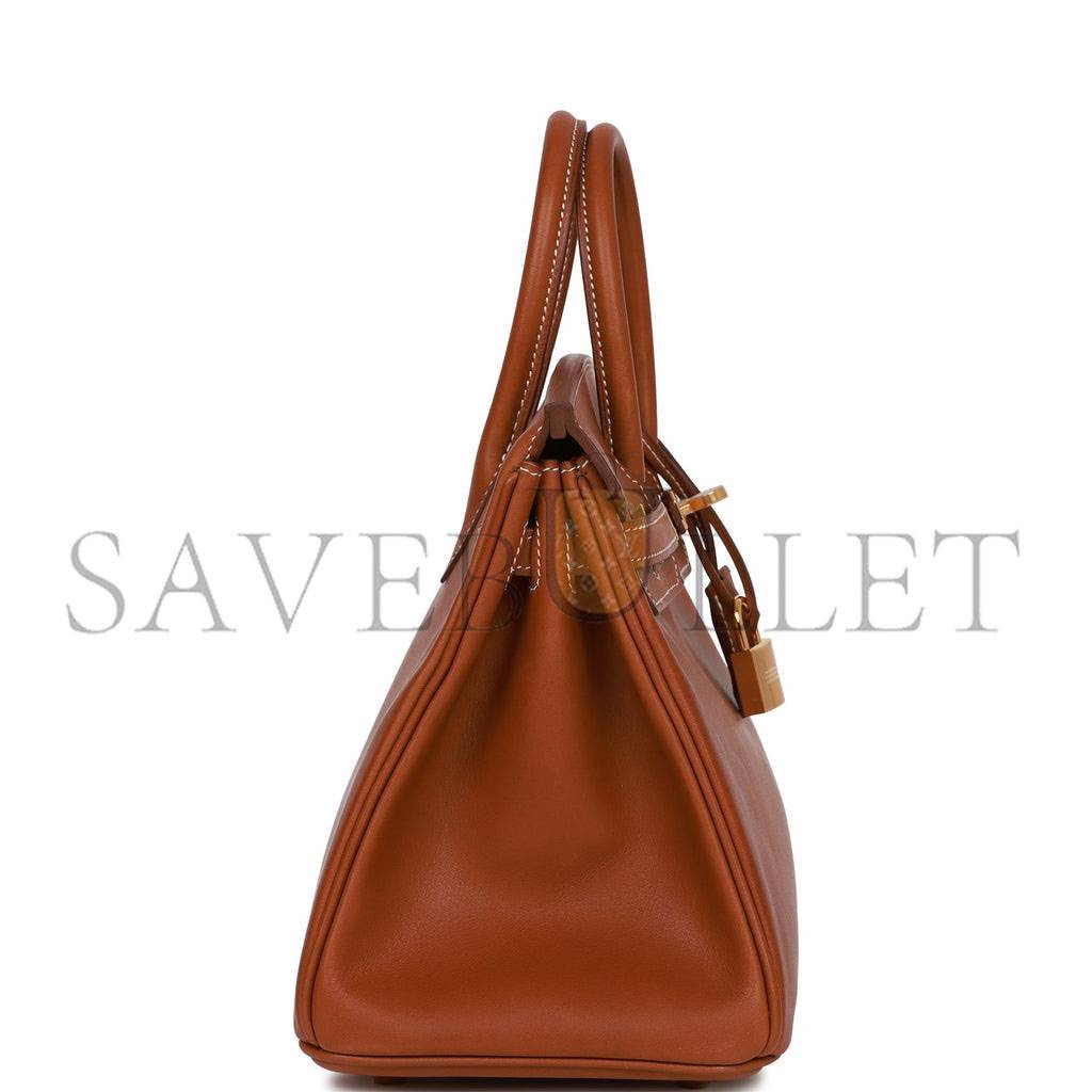 HERMES BIRKIN 25 FAUVE BARENIA GOLD HARDWARE HANDMADE (25cm) HERMES BIRKIN 25 FAUVE BARENIA GOLD HARDWARE HANDMADE (25cm)