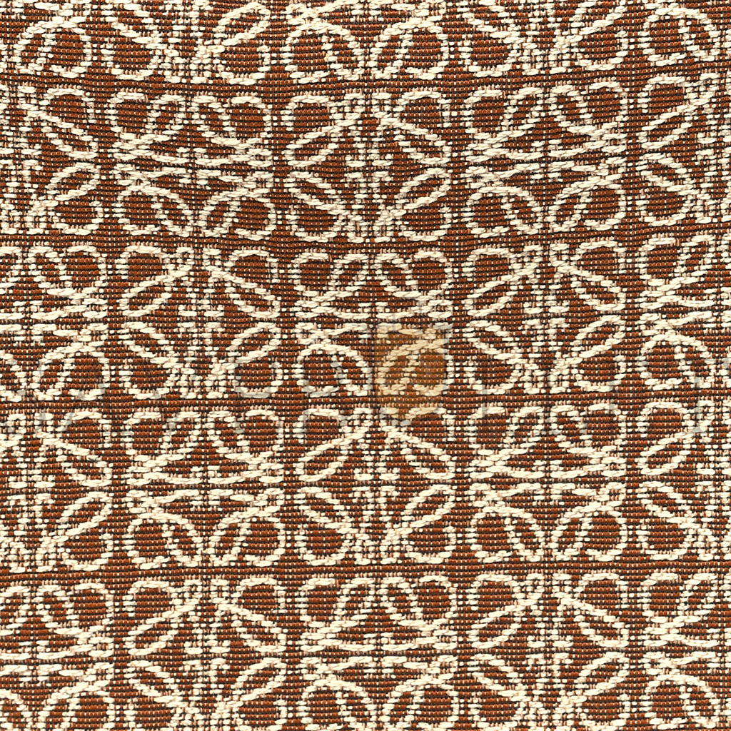 LOEWE JACQUARD ANAGRAM CALFSKIN LUNA BAG TAN PECAN (26*17*8cm)