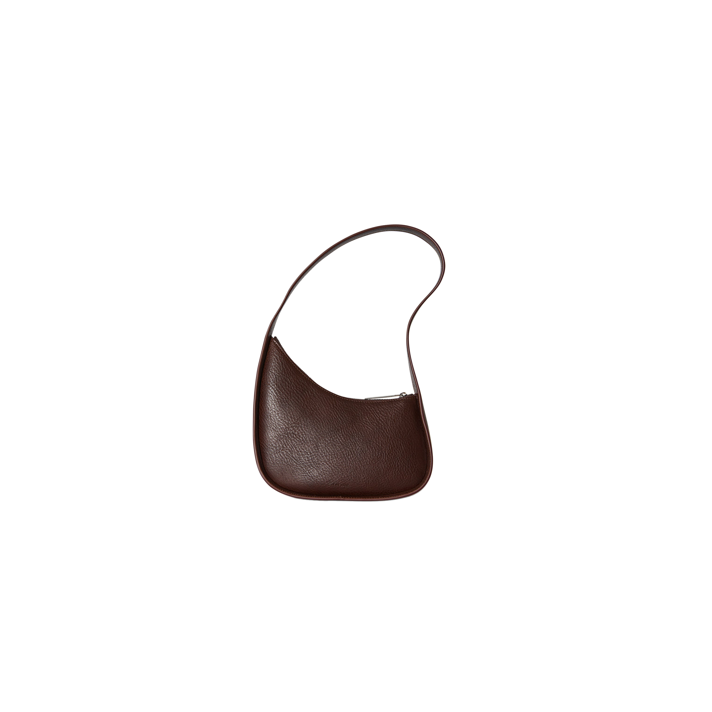 THE ROW HALF MOON BAG IN LEATHER BURNT WOOD W1249L136BNWAS (34*20*6cm) THE ROW HALF MOON BAG IN LEATHER BURNT WOOD W1249L136BNWAS (34*20*6cm)