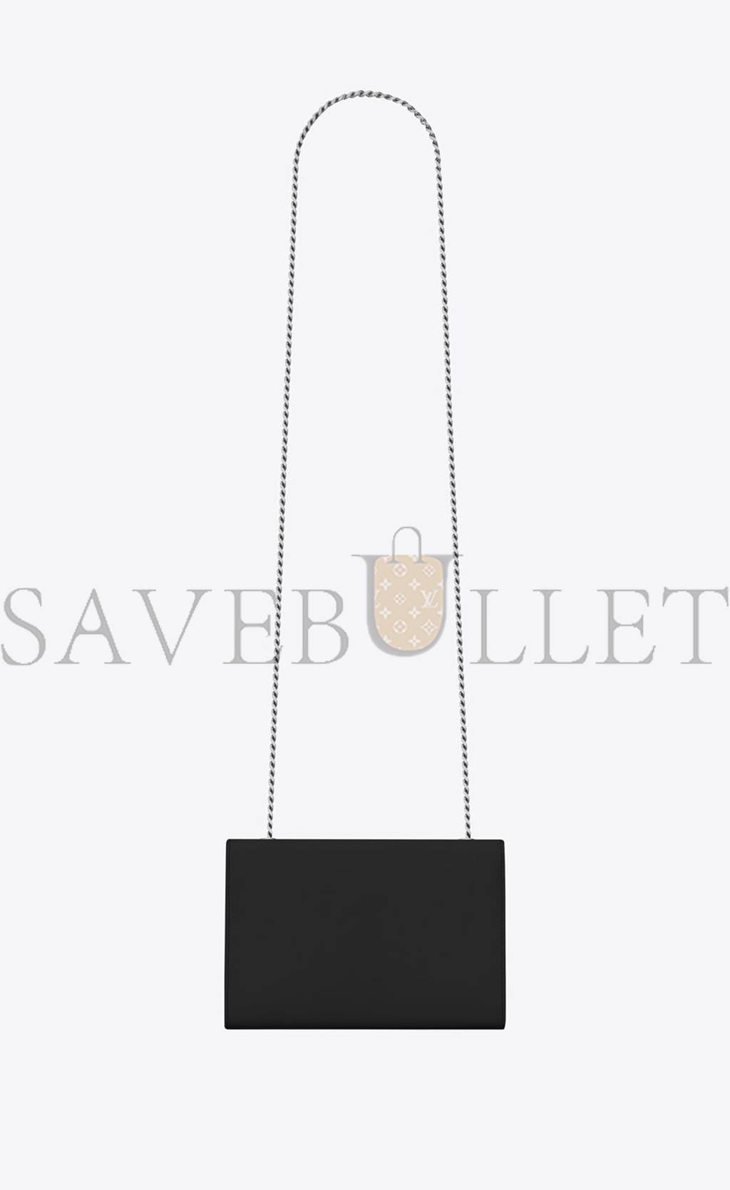 YSL KATE SMALL CHAIN BAG IN GRAIN DE POUDRE EMBOSSED LEATHER 469390BOW0N1000 (20*12.5*5cm) YSL KATE SMALL CHAIN BAG IN GRAIN DE POUDRE EMBOSSED LEATHER 469390BOW0N1000 (20*12.5*5cm)
