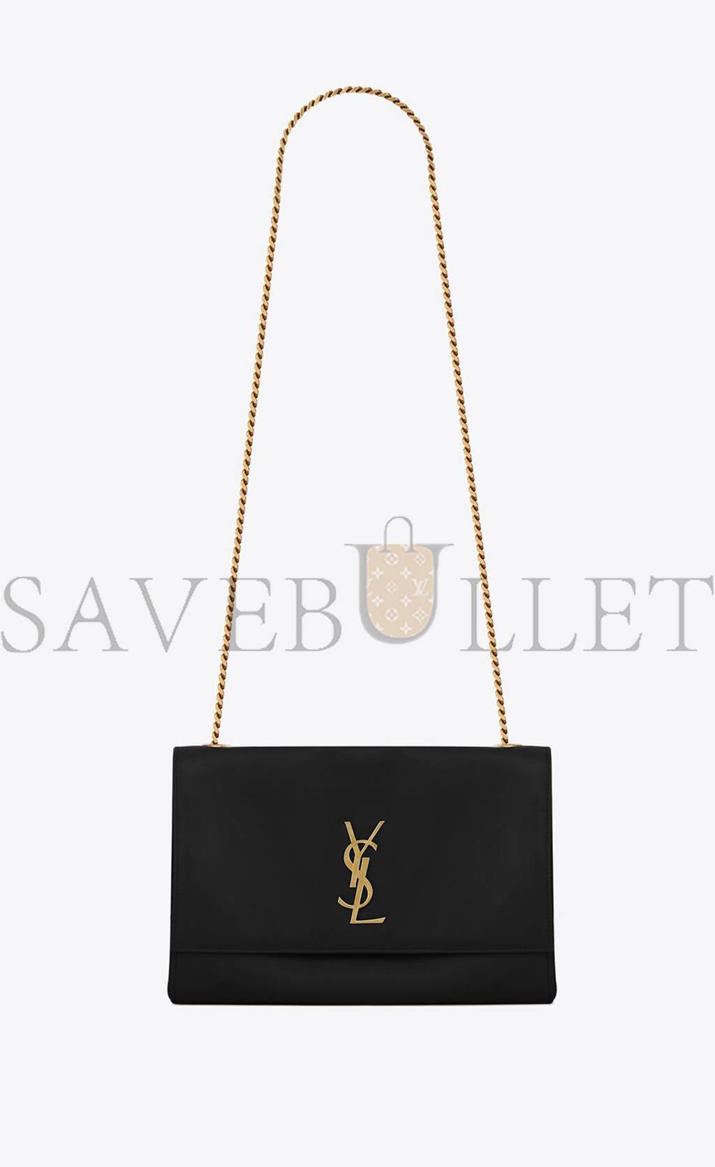 YSL KATE MEDIUM REVERSIBLE CHAIN BAG IN SUEDE AND SMOOTH LEATHER 5538040UD7W1000 (28.5*20*6cm) YSL KATE MEDIUM REVERSIBLE CHAIN BAG IN SUEDE AND SMOOTH LEATHER 5538040UD7W1000 (28.5*20*6cm)