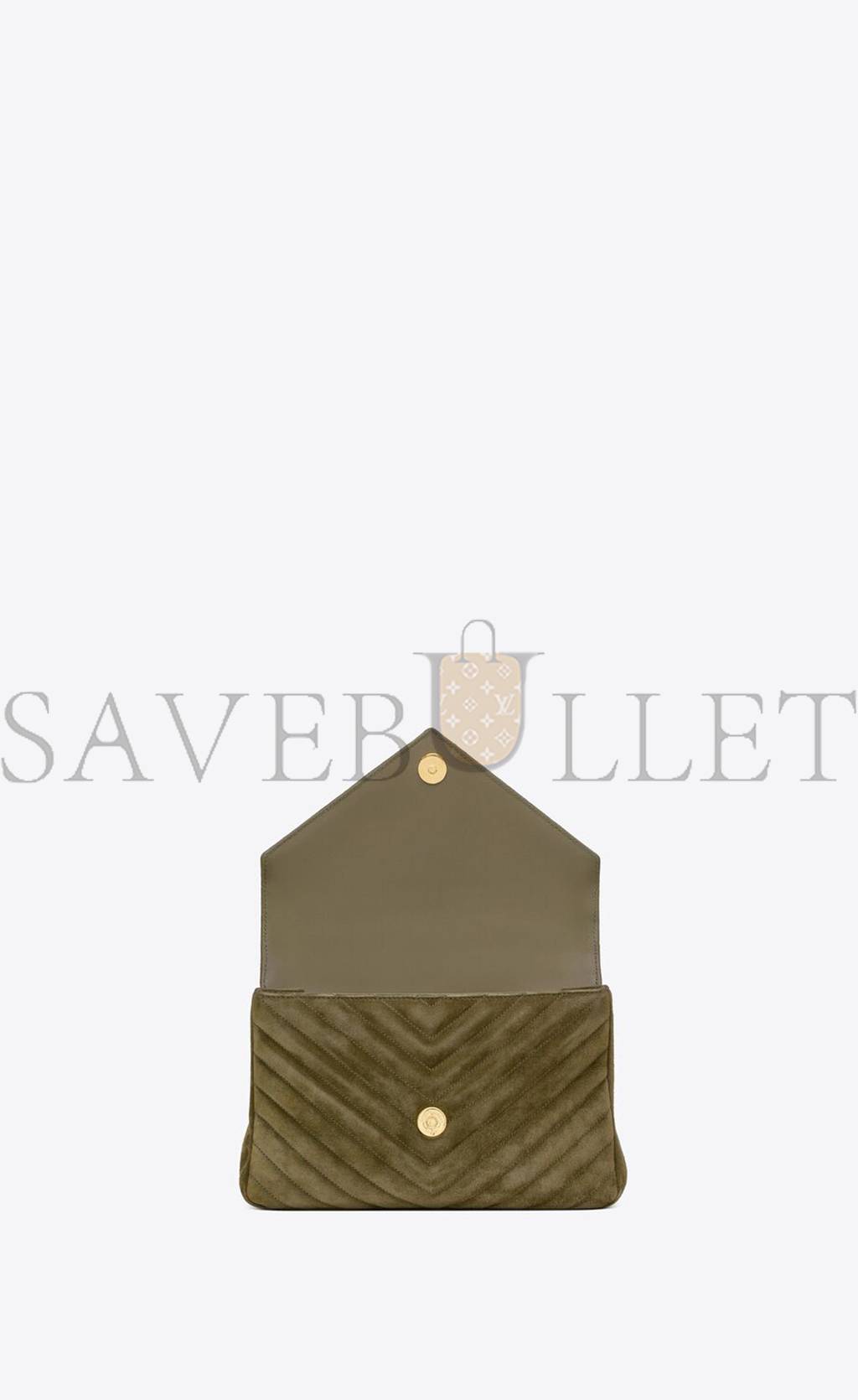 YSL COLLEGE MEDIUM IN QUILTED SUEDE 6002791U8073206 (24*17*6.5cm) YSL COLLEGE MEDIUM IN QUILTED SUEDE 6002791U8073206 (24*17*6.5cm)