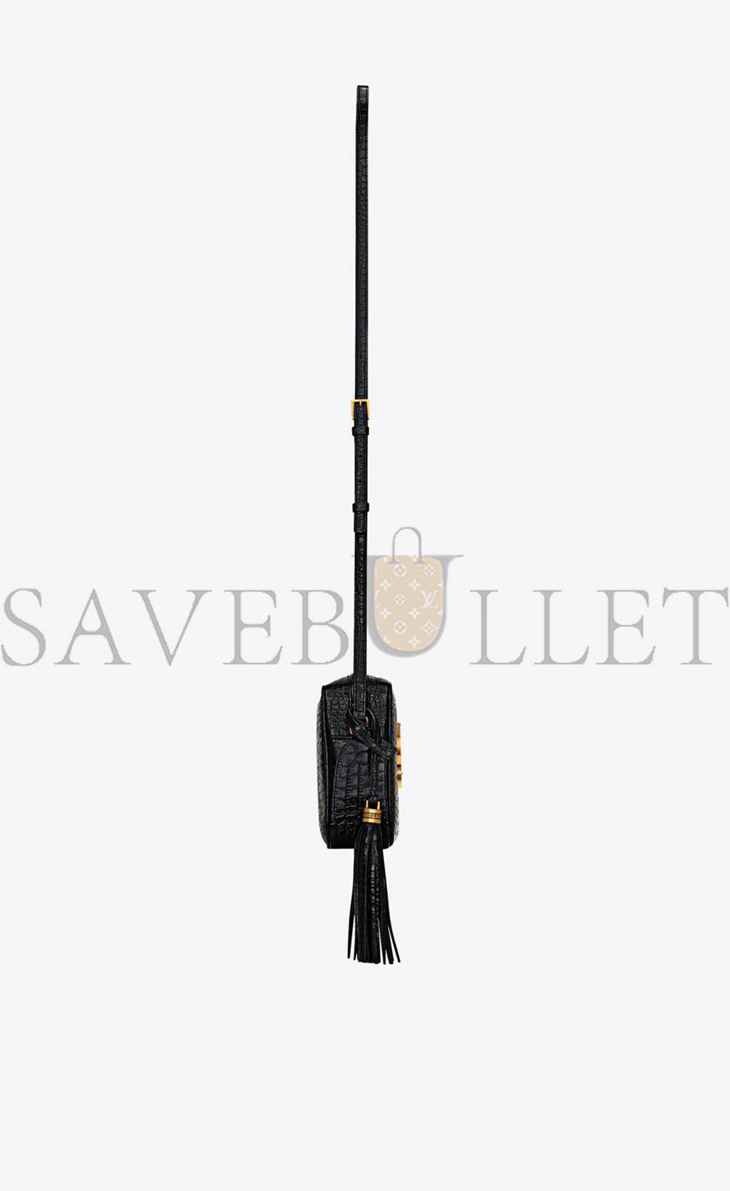YSL LOU CAMERA BAG IN CROCODILE-EMBOSSED SHINY LEATHER 612542DND0W1000 (23*16*6cm) YSL LOU CAMERA BAG IN CROCODILE-EMBOSSED SHINY LEATHER 612542DND0W1000 (23*16*6cm)