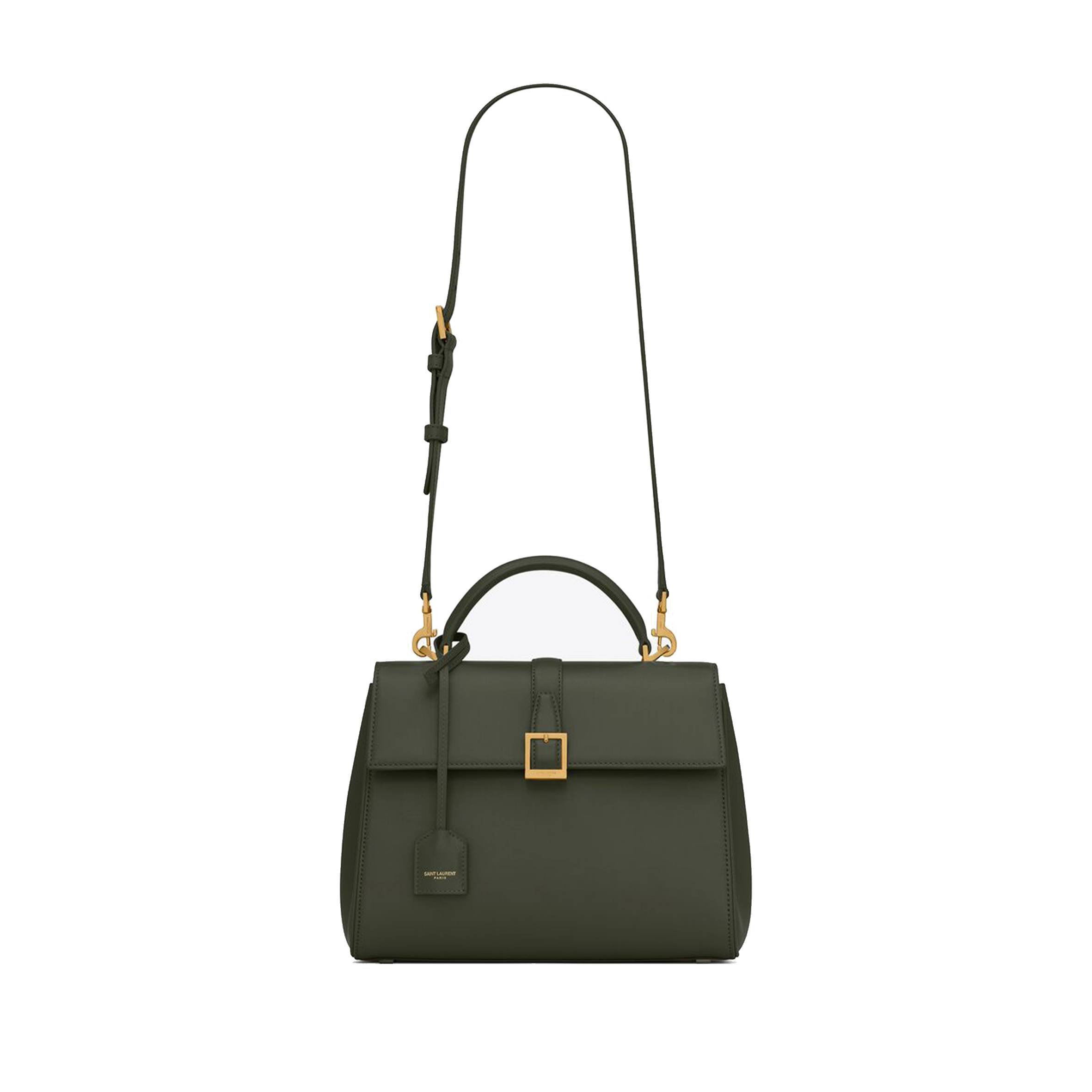 YSL LE FERMOIR SMALL TOP HANDLE BAG IN SHINY LEATHER 6869822ZA0W3045 (25*19.5*10.5/4) YSL LE FERMOIR SMALL TOP HANDLE BAG IN SHINY LEATHER 6869822ZA0W3045 (25*19.5*10.5/4)