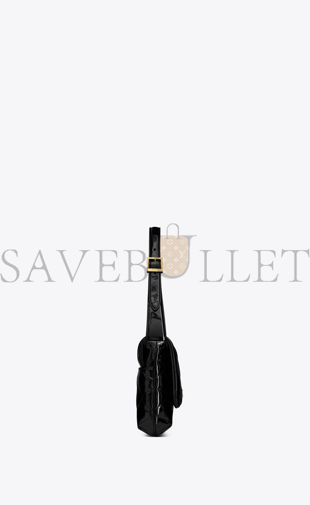 YSL LE 57 HOBO BAG IN QUILTED PATENT 6985672IU071000 (24*18*5.5cm) YSL LE 57 HOBO BAG IN QUILTED PATENT 6985672IU071000 (24*18*5.5cm)
