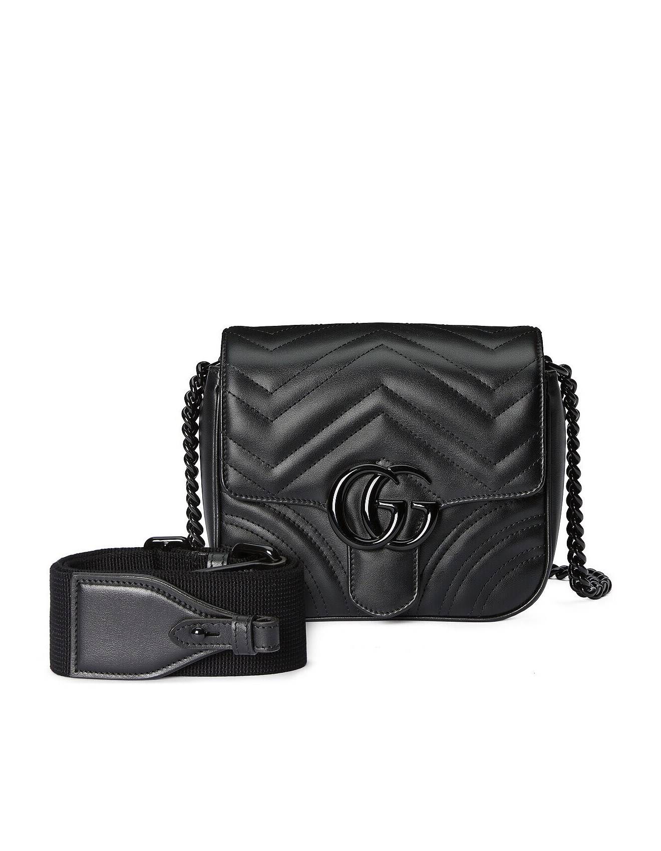 GUCCI GG MARMONT MATELASSÉ SHOULDER BAG 739681   (18*15*8cm)