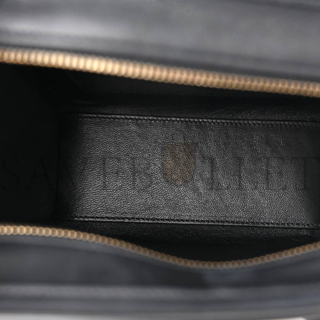 CELINE SMOOTH CALFSKIN NANO LUGGAGE BLACK (20*20*10cm) CELINE SMOOTH CALFSKIN NANO LUGGAGE BLACK (20*20*10cm)