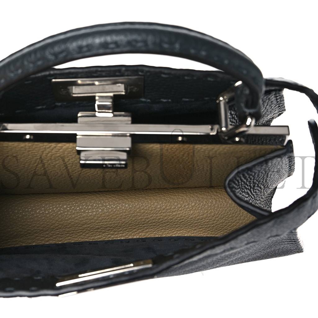 FENDI CUOIO ROMANO SELLERIA CHAMOIS SMALL PEEKABOO I SEE U SATCHEL ASFALTO CAMELIA (27*20*11cm) FENDI CUOIO ROMANO SELLERIA CHAMOIS SMALL PEEKABOO I SEE U SATCHEL ASFALTO CAMELIA (27*20*11cm)
